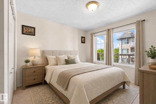 Virtually Staged to show buyers optimal furniture placement - #309 13450 114 Av Nw, Edmonton, AB 