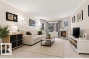 Virtually Staged to show buyers optimal furniture placement - #309 13450 114 Av Nw, Edmonton, AB 