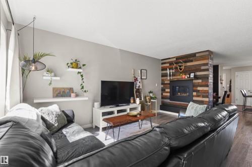 Wood-finish flooring throughout - 4306 Prowse Link Link Sw, Edmonton, AB 