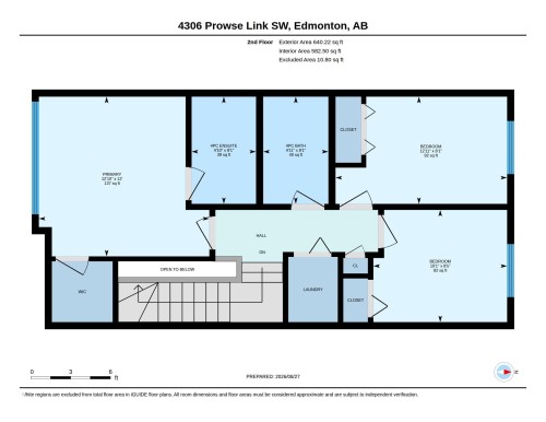Floor plan - 4306 Prowse Link Link Sw, Edmonton, AB 