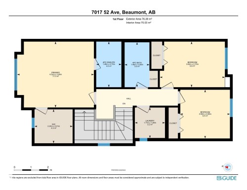 Floor plan - 7017 52 Avenue, Beaumont, AB 