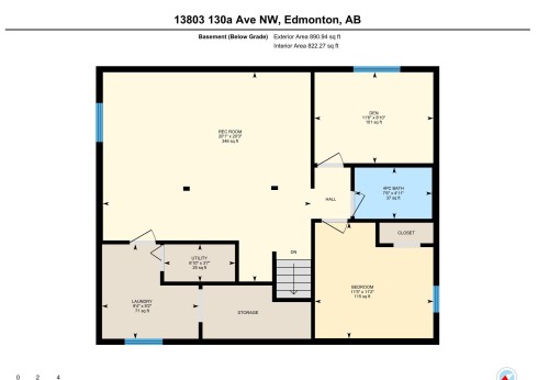 Floor plan - 13803 130A Avenue Nw, Edmonton, AB 