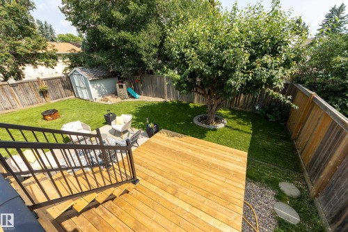 1123 48 Street Nw, Edmonton, AB - Outdoor With Deck Patio Veranda With Backyard