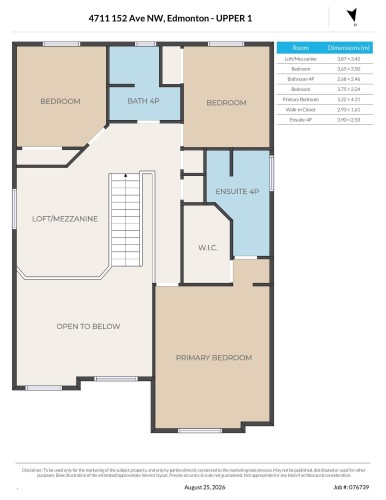 Floor plan - 4711 152 Avenue Nw, Edmonton, AB 