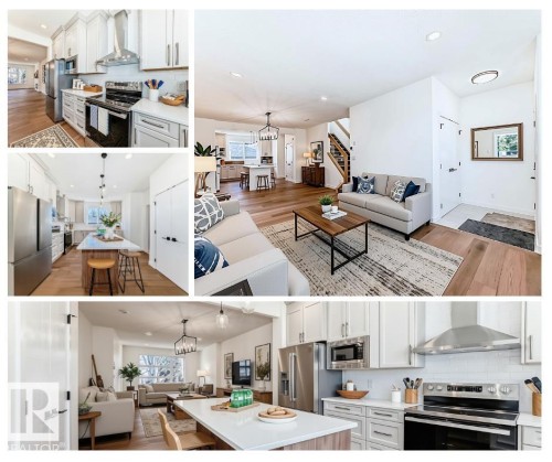 10721 70 Avenue Nw, Edmonton, AB - Indoor Photo Showing Kitchen With Upgraded Kitchen