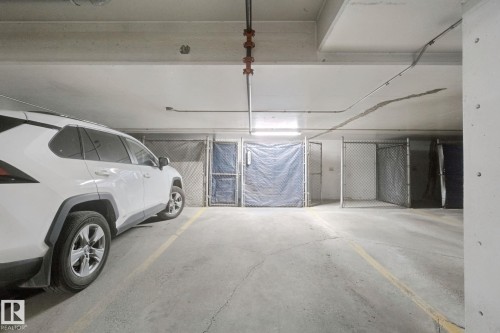 Underground parking stall with Storage locker - #203 10178 117 St Nw, Edmonton, AB 