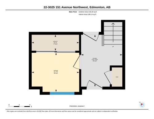 Floor plan - #22 3025 151 Av Nw, Edmonton, AB - Other