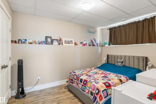 Recessed window with brown drapery - 4927 57 Avenue, Cold Lake, AB 