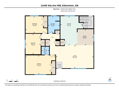 Floor plan - 11440 44A Avenue Nw, Edmonton, AB 