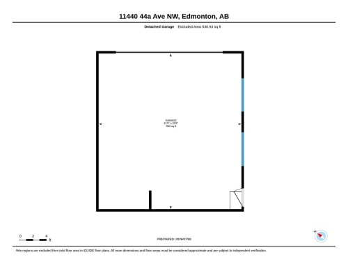 Floor plan - 11440 44A Avenue Nw, Edmonton, AB 