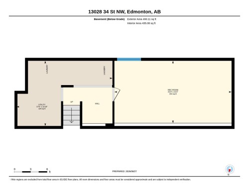 Floor plan - 13028 34 Street Nw, Edmonton, AB 