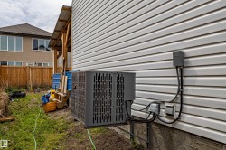 Exterior vinyl siding in a horizontal profile - 