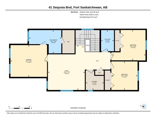 Floor plan - 41 Sequoia Bend, Fort Saskatchewan, AB 