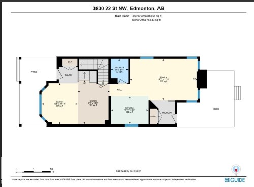 Floor plan - 3830 22 Street Nw, Edmonton, AB 