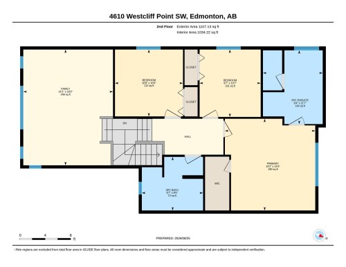 Floor plan - 4610 Westcliff Point(E) Sw, Edmonton, AB 