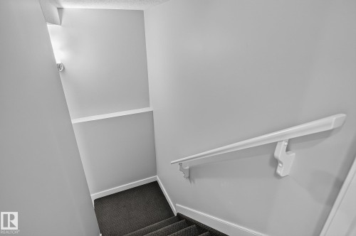 Locked door at top of stairs - 5 Verona Crescent, Spruce Grove, AB 