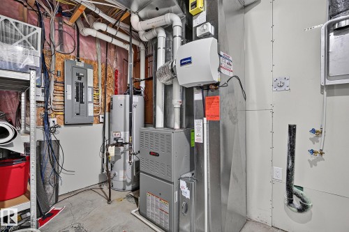 Basement suite set up for stacking washer and dryer - 5 Verona Crescent, Spruce Grove, AB 