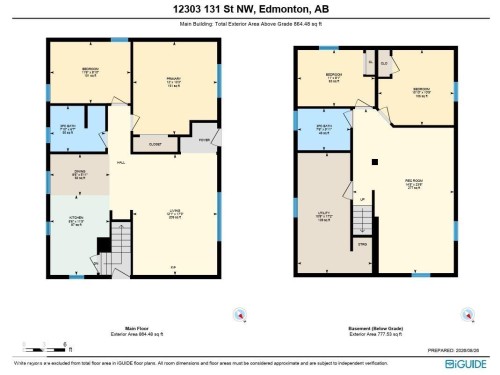 Floor plan - 12303 131 St Nw Nw, Edmonton, AB 