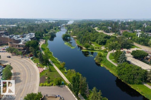 #307 3 Perron St, St. Albert, AB - Outdoor With Body Of Water With View