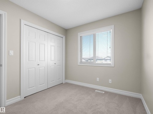 Neutral-toned walls complement plush carpeting - 5190 1B Avenue Sw, Edmonton, AB 