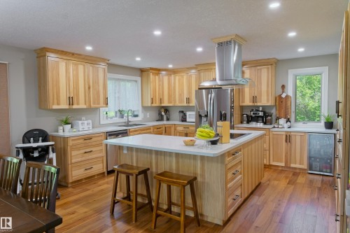 4314 Twp Rd 610, Rural Barrhead County, AB - Indoor Photo Showing Kitchen With Upgraded Kitchen