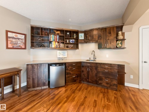 sink and mini fridge - 40 Meadowview Point(E), Sherwood Park, AB 