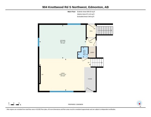 Floor plan - 904 Knottwood S Nw, Edmonton, AB 