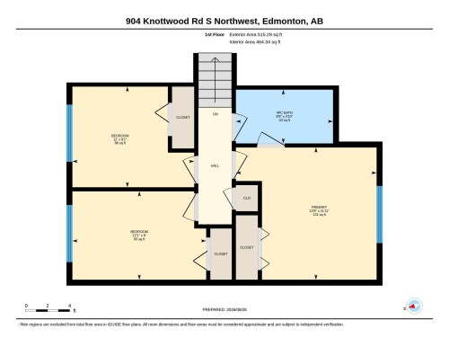 Floor plan - 904 Knottwood S Nw, Edmonton, AB 