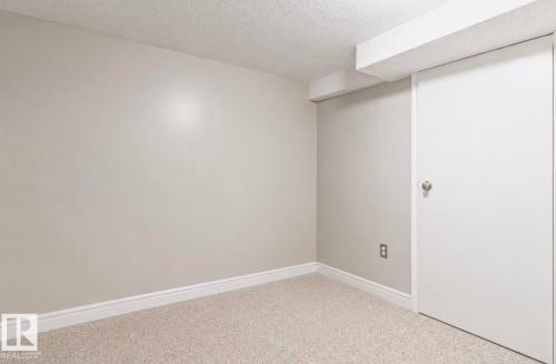Neutral-toned walls complementing light-colored carpeting - 12150 47 Street Nw, Edmonton, AB - Indoor Photo Showing Other Room