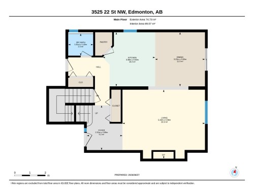 Floor plan - 3525 22 St Nw, Edmonton, AB 