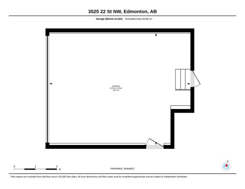 Floor plan - 3525 22 St Nw, Edmonton, AB 