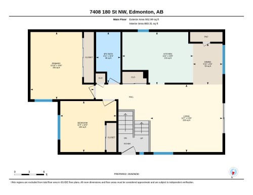 Floor plan - 7408 180 Street Nw, Edmonton, AB 