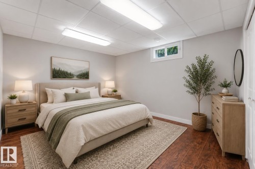 4812 Malmo Road Nw, Edmonton, AB - Indoor Photo Showing Bedroom