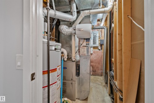 Furnace, Hot Water Tank and Humidifier. - 18812 89 Avenue Nw, Edmonton, AB 