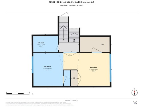 2nd Floor plan - 10531 137 Street Nw, Edmonton, AB 