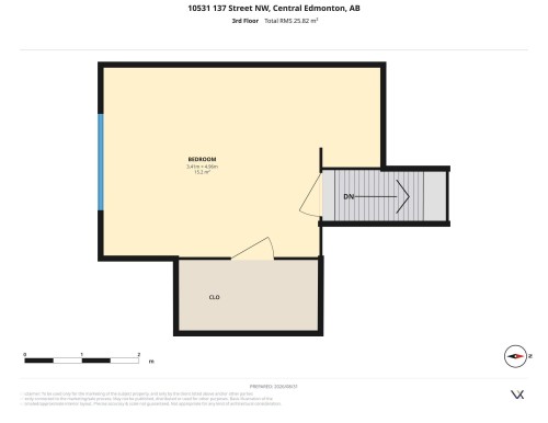 3rd Floor plan - 10531 137 Street Nw, Edmonton, AB 
