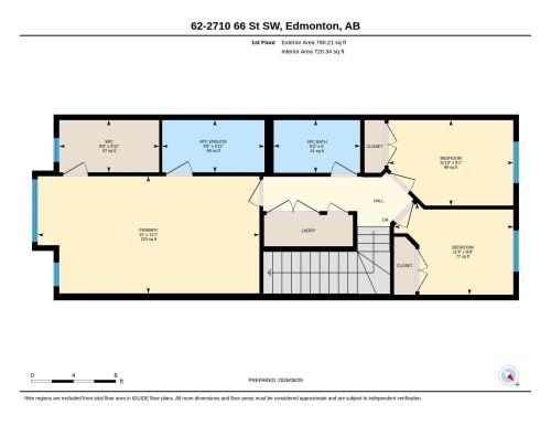 Floor plan - #62 2710 66 St Sw, Edmonton, AB 