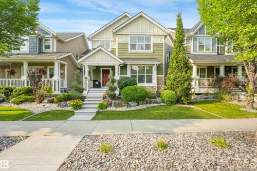 7916 Summerside Grande Boulevard Sw, Edmonton, AB - Outdoor With Deck Patio Veranda With Facade