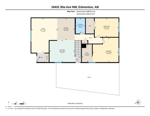 Floor plan - 18431 95A Avenue Nw, Edmonton, AB 