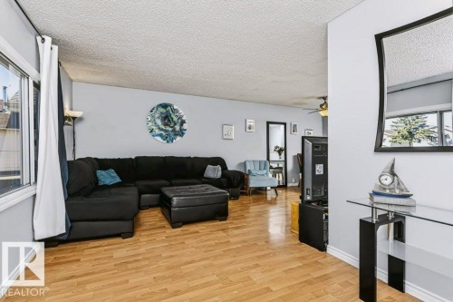 Wood-finish flooring throughout - 18431 95A Avenue Nw, Edmonton, AB 