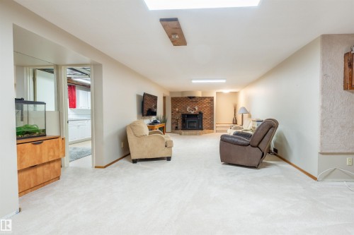 5825 52 Street, Wetaskiwin, AB - Indoor With Fireplace