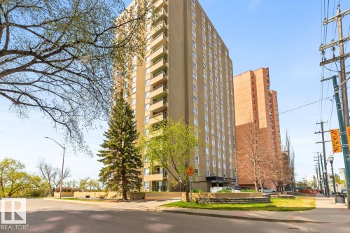 Exterior front of building - #602 12303 Jasper Av Nw, Edmonton, AB 