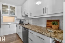 What if you have armloads of groceries?  No Problem. This cleverly designed galley kitchen with convenient pass-through has 2 pullout pantry cupboards and space galore for all your dishes and appliances. - 
