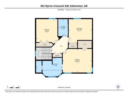 Floor plan - 591 Byrne Crescent Sw, Edmonton, AB 