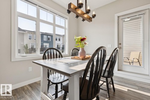 Dining room - #13 600 Bellerose Dr, St. Albert, AB - Indoor Photo Showing Dining Room