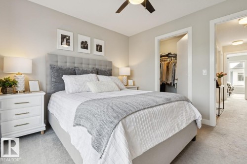 Primary bedroom - #13 600 Bellerose Dr, St. Albert, AB - Indoor Photo Showing Bedroom