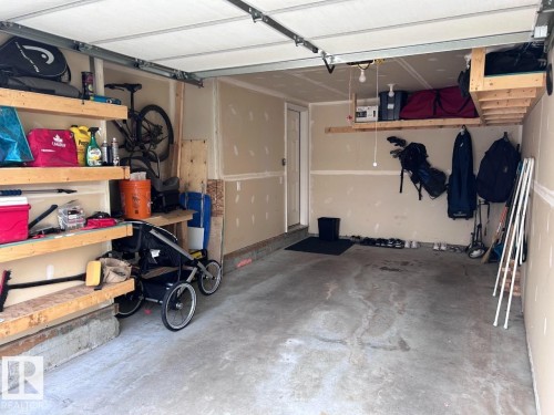 Garage - #13 600 Bellerose Dr, St. Albert, AB - Indoor Photo Showing Garage