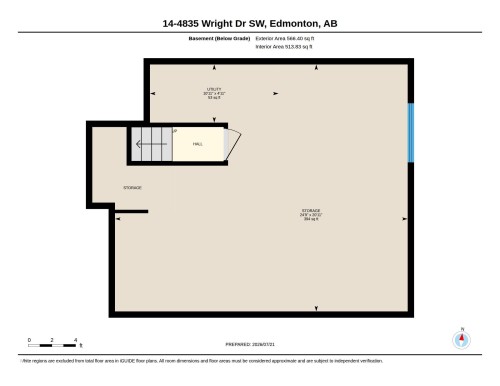 Floor plan - #14 4835 Wright Dr Sw Sw, Edmonton, AB - Other