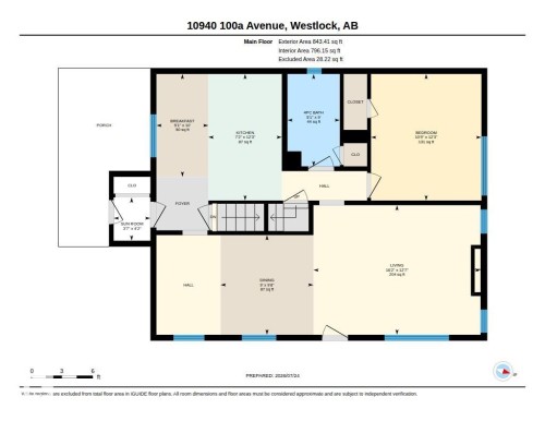 Floor plan - 10940 100A Ave, Westlock, AB - Other