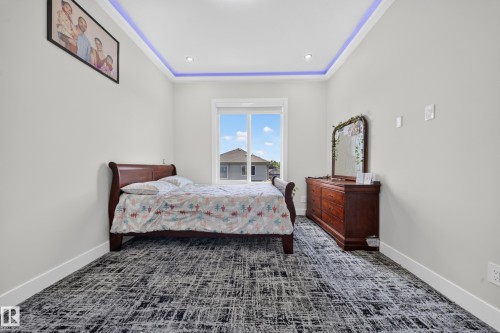 4017 47 Avenue, Beaumont, AB - Indoor Photo Showing Bedroom
